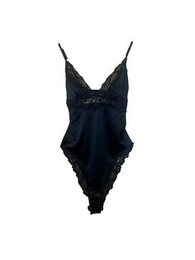 Zara Lingerie Satin Effect Bodysuit